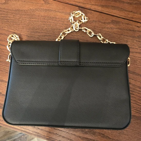 New Michael Kors Carmen black leather & haircalf handbag & wallet set - Picture 14 of 15